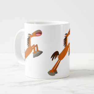 Giddyup, Horsey! Cartoon Horse Jumbo Mug