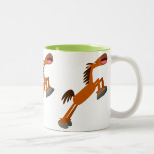 Giddyup, Horsey! Cartoon Horse Mug