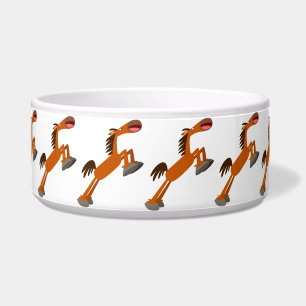 Giddyup, Horsey! Cartoon Horse Pet Bowl