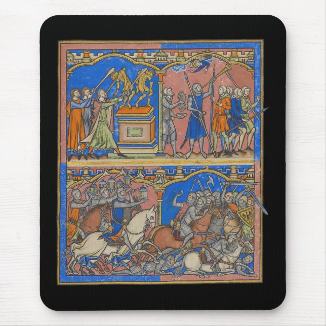 Gideon's Valiant Three Hundred The Crusader Bible Mouse Mat (Front)