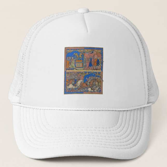 Gideon's Valiant Three Hundred The Crusader Bible Trucker Hat (Front)