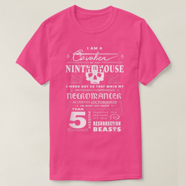 Gideon's Very Specific Workout  T-Shirt (Design Front)