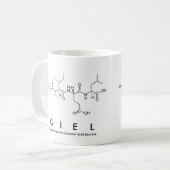 Giel peptide name mug (Front Left)
