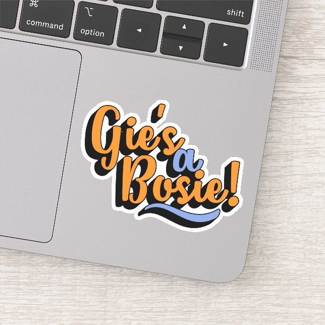 Gie's A Bosie! Scottish Doric Dialect (Detail)