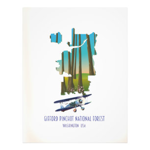 Gifford Pinchot National Forest, washington state Photo Print