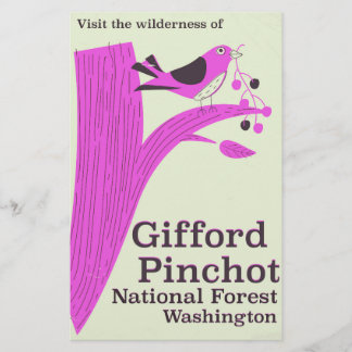 Gifford Pinchot National Forest Washington Stationery