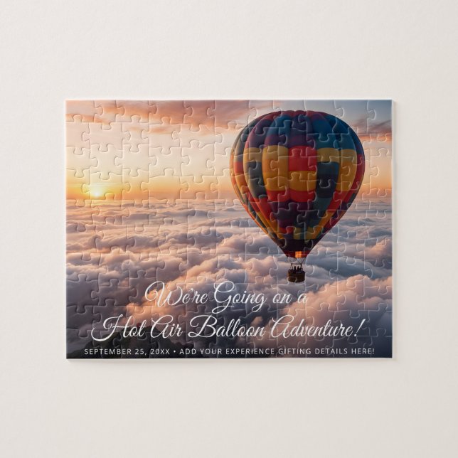 Gift a Hot Air Balloon Experience! Jigsaw Puzzle (Horizontal)