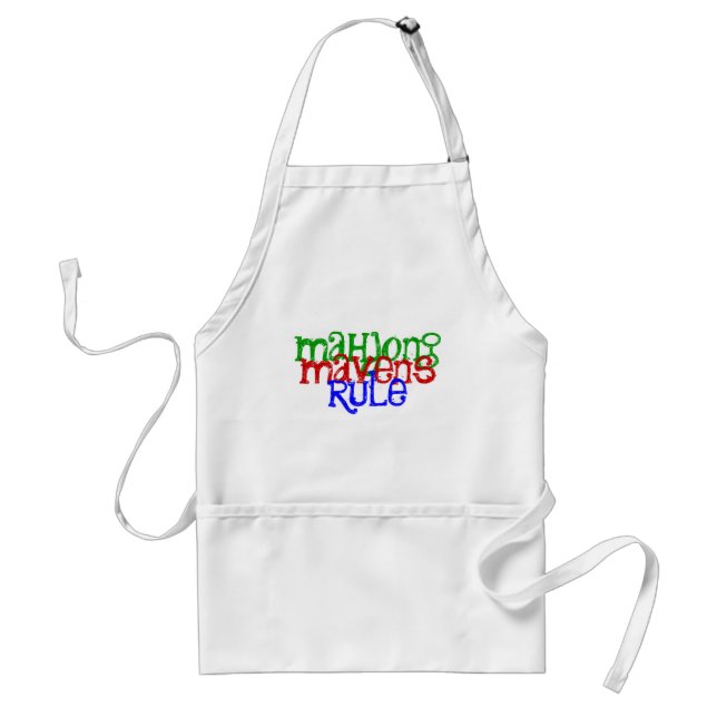 Gift Apron mahjong mavens rule players gifts tile (Front)