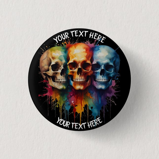 Gift Bag 3 Cm Round Badge (Front)