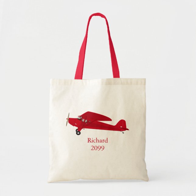 Gift Bag Airplane Tote Bags (Front)