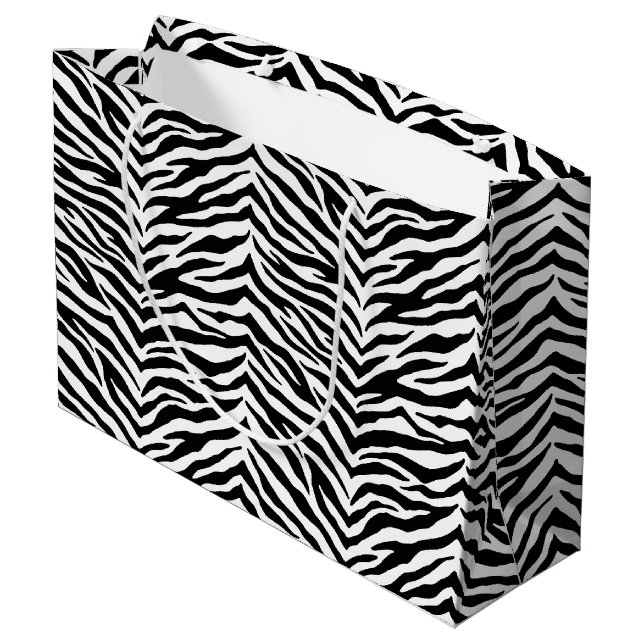 Gift Bag-Animal Print Gift Bag (Back Angled)