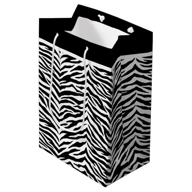 Gift Bag-Animal Print Small Gift Bag (Front Angled)