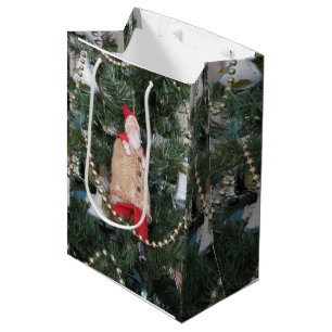 Gift Bag - Antique Santa Ornament