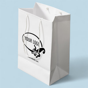 Gift Bag Business Logo Branded Promotional 10 inch