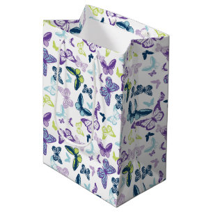 Gift Bag-Butterflies Medium Gift Bag