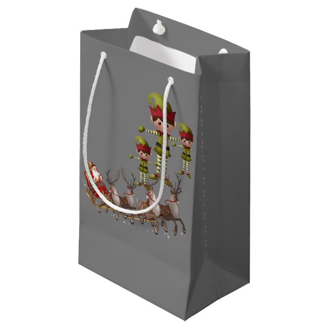 Gift Bag Christmas (Front Angled)