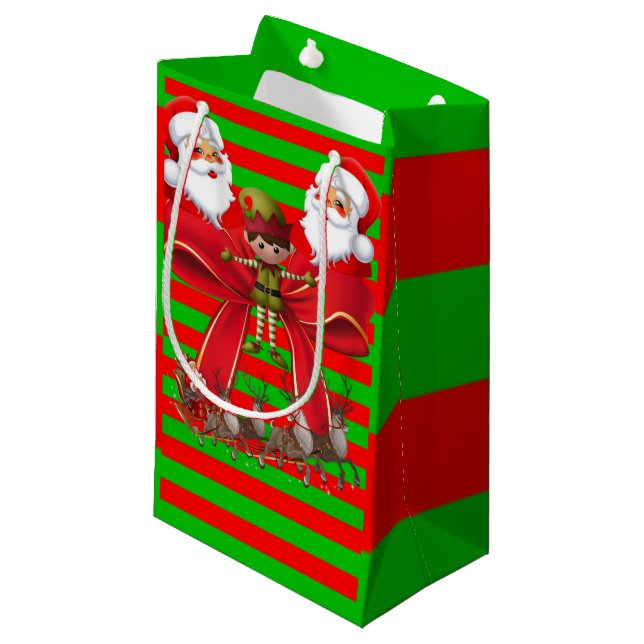 Gift Bag Christmas (Front Angled)