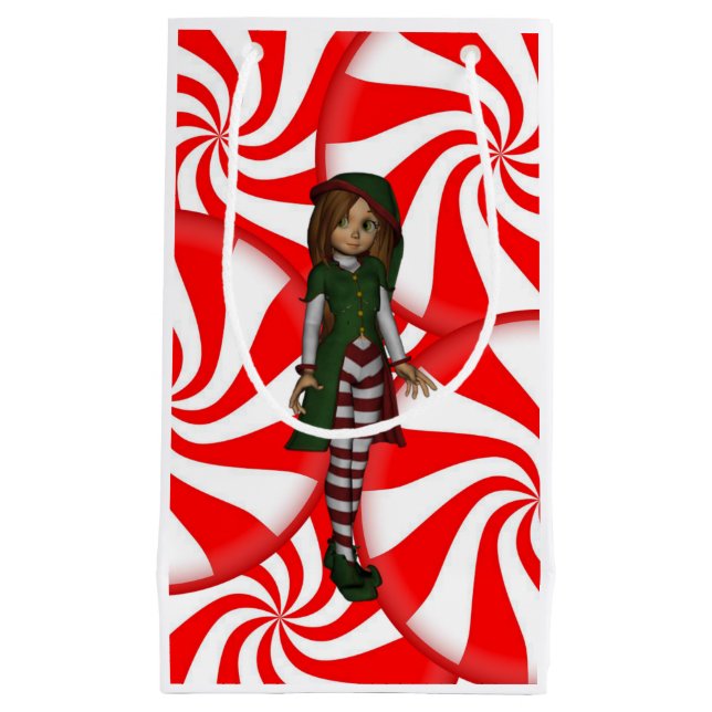 Gift Bag Christmas Elf (Front)