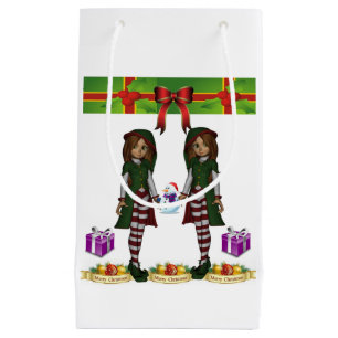 Gift Bag Christmas Elf