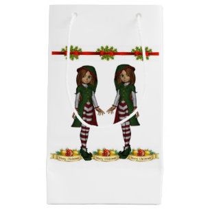 Gift Bag Christmas Elf
