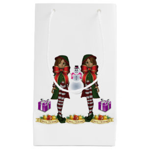 Gift Bag Christmas Elf