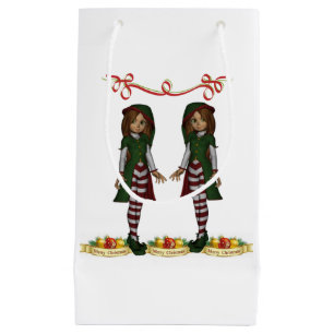 Gift Bag Christmas Elf