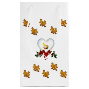 Gift Bag Christmas Gingerbread Man