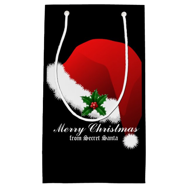 Gift Bag Christmas Secret Santa (Front)