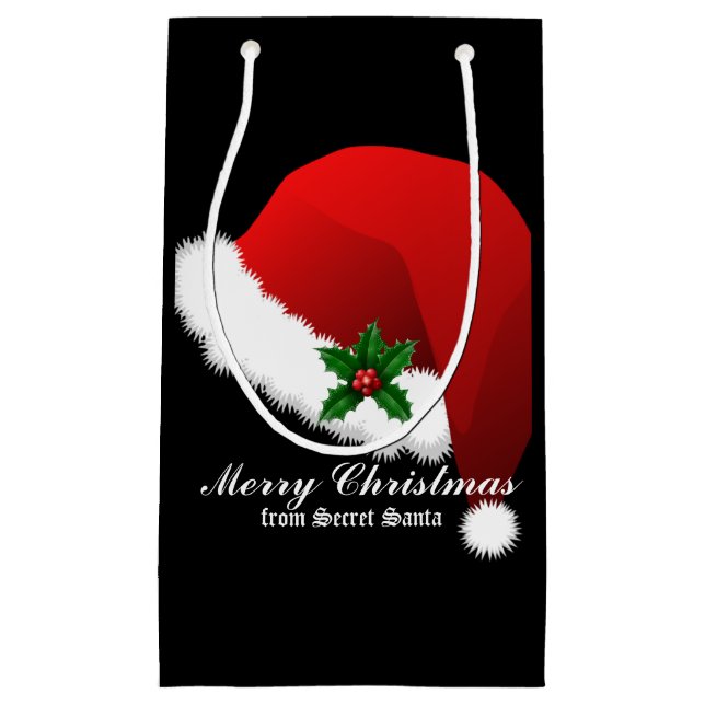 Gift Bag Christmas Secret Santa (Front)