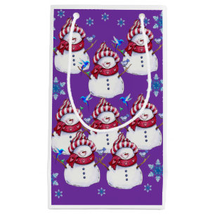 Gift Bag Christmas Snowman
