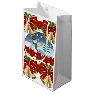 Gift Bag Christmas Snowman
