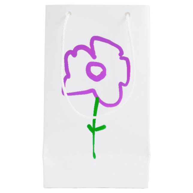 GIFT BAG FLOWER  DESIGN STYLE  (Front)