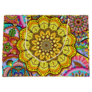 Gift Bag flower mandala
