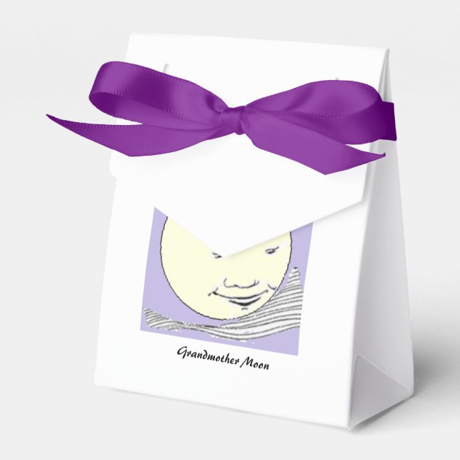 Gift bag for girl's Coming of Age party Favour Box (Front Side)