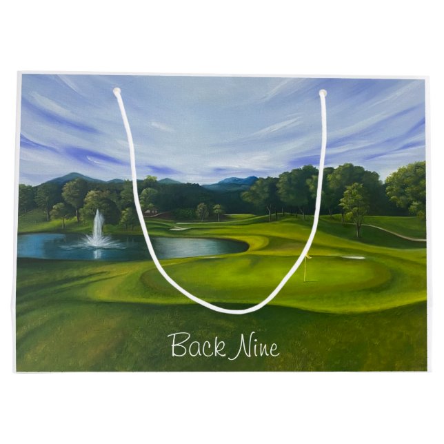 Gift bag for golf store (Back)
