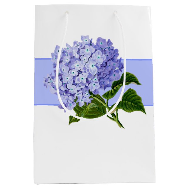 Gift Bag-Hydrangea Small Gift Bag (Front)