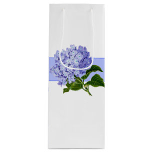 Gift Bag-Hydrangea   Wine Gift Bag