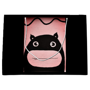 Gift Bag - Large, Glossy HAPPY MONSTER
