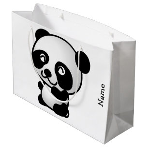 Gift Bag. Panda. Large Gift Bag