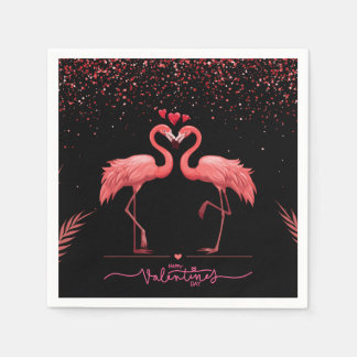 Gift Bag - Pink Flamingo Napkin