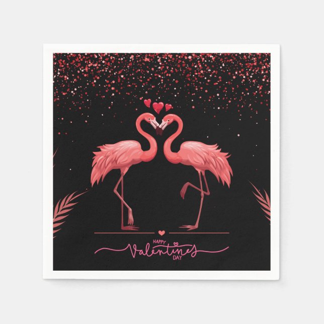 Gift Bag - Pink Flamingo Napkin (Front)