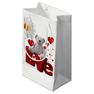 Gift Bag Valentine's Teddy Bear