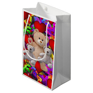 Gift Bag Valentine's Teddy Bear