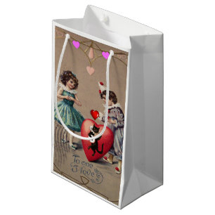 Gift Bag Valentine's Vintage