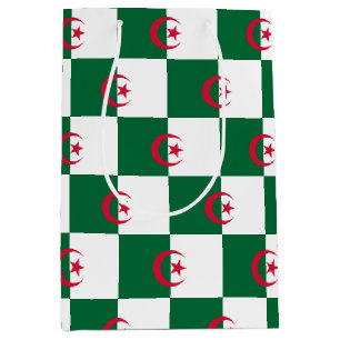 Gift Bag with Algeria flag