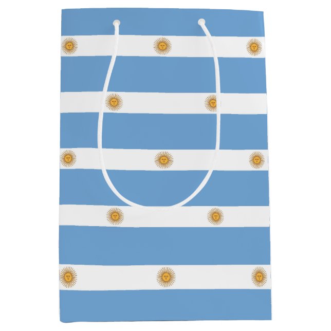 Gift Bag with Argentina flag (Front)