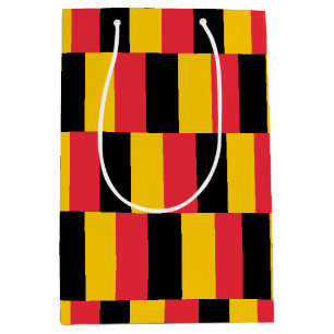 Gift Bag with Belgium flag