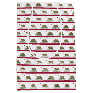 Gift Bag with California flag, USA