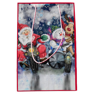 Gift Bag with Christmas Friends