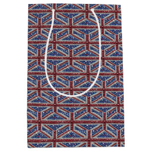 Gift Bag with colors of United Kingdom flag